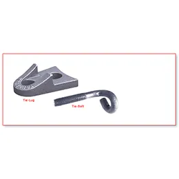 joint restraint products - tie lugs and tie bolts