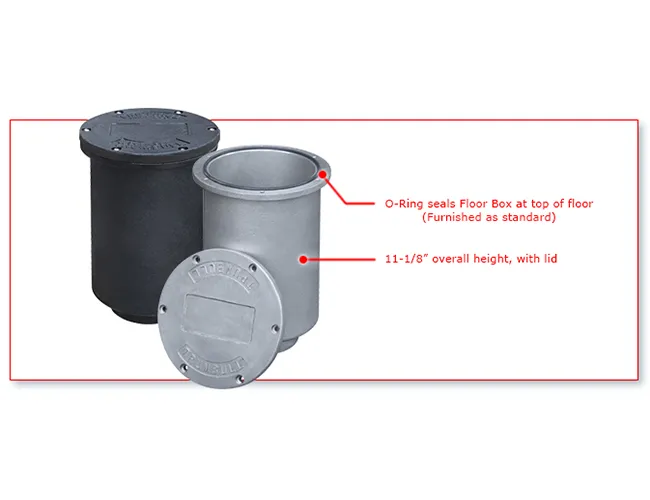 Valves & Valve Accessories - Sealed Floor Boxes