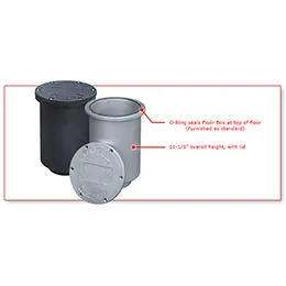 valves - valve accessories - sealed floor boxes