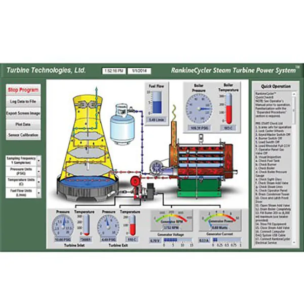 Steam Turbine Engine Lab