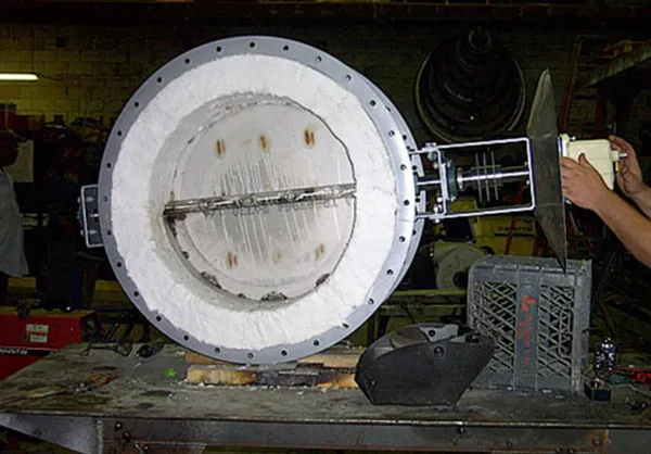 High temperature dampers