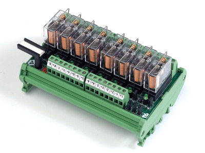 Relay Module-DC Coil-1C-O with option of fuse & LED