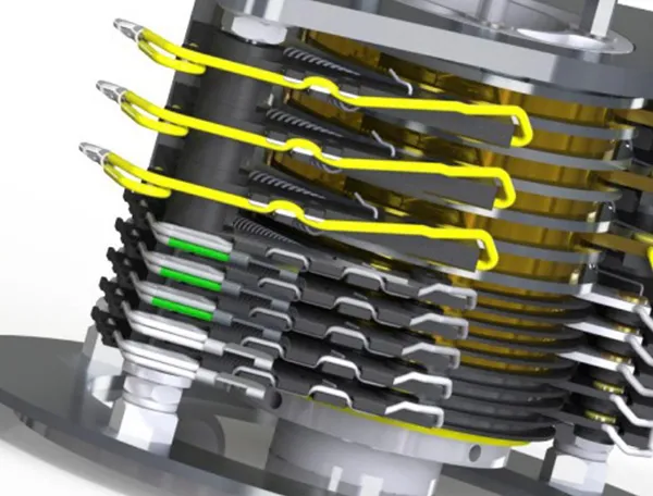 NETWORK AND COMMUNICATION SLIP RING CIRCUITS