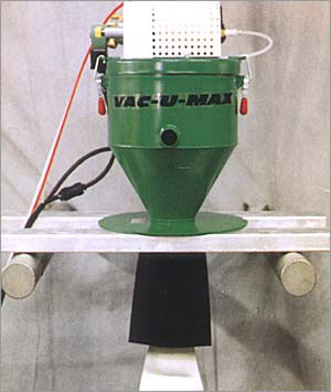Vacuum Conveyor for Hot Melt Glue Chips