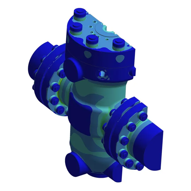 Finite Element Analysis | INDUSTRIAL VALVES | Valland spa