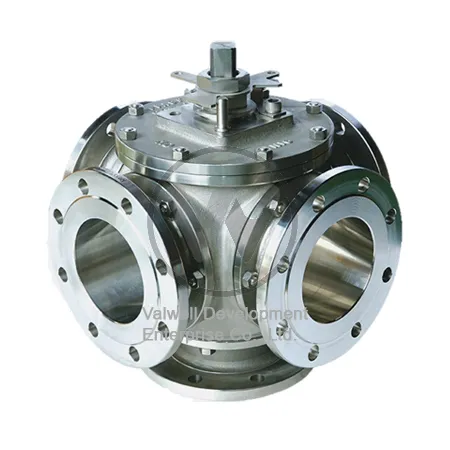 Multiple Way Flanged Ball Valves