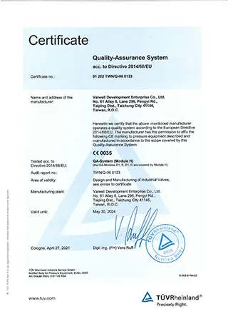 PED Cert