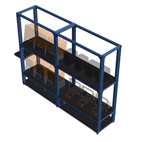 Modular Shelving Unit for 3d Printers