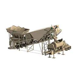 WET MOBILE CONCRETE BATCH PLANTS