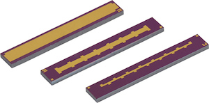 Thin Film Bar MOS Capacitors