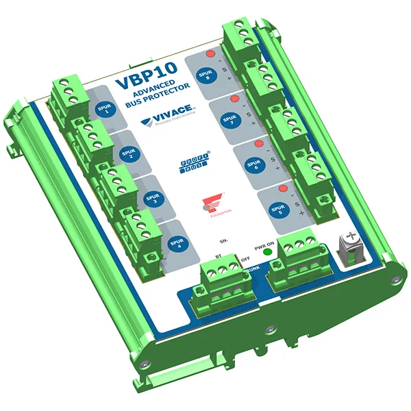 Fieldbus Bus Protector Profibus-PA and FOUNDATION ™ VBP10