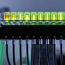 light transmission with fiber optics
