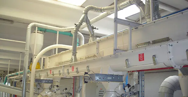 Trough Screw Conveyors for Flour Mills