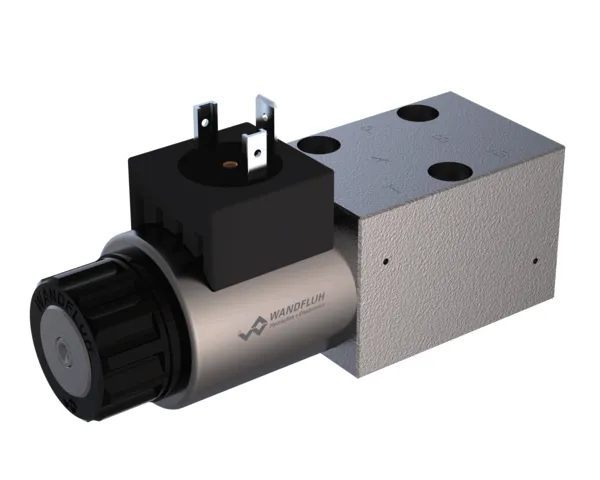 Solenoid operated spool valve-slip-on coil- WD-FA04