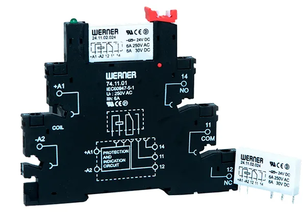 24 Series Relays & Sockets
