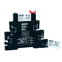24 series relays-sockets