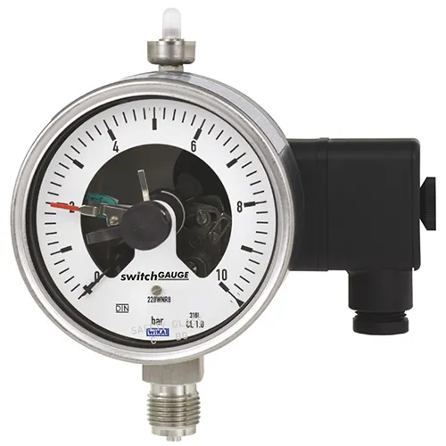 Bourdon tube pressure gauge