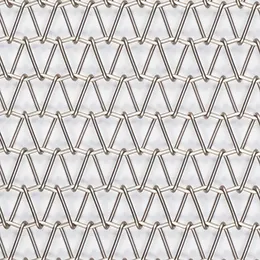 Sprocket Driven Balanced Weave Mesh