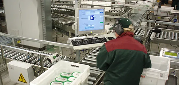E-DPS Ergonomic dynamic picking system