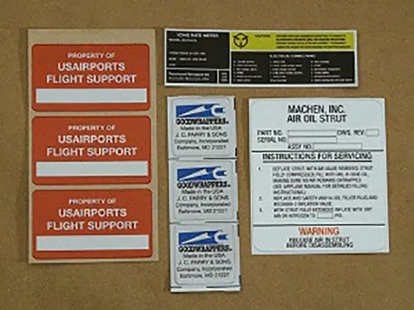 Custom Metal Decals