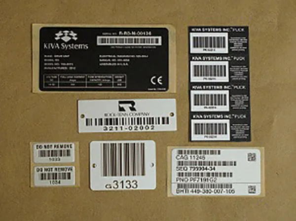 Metal Barcode Labels