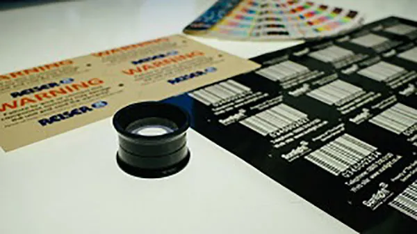 Metal Equipment Labels
