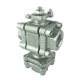 3-PC High Pressure Ball Valve - Bottom Entry