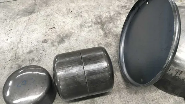 Elliptical dished end