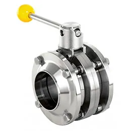 butterfly valve-intermediate flange